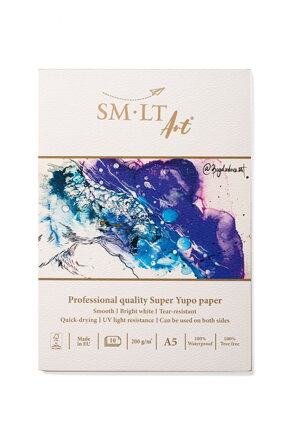 SMLT Art blok Super Yupo papier 200g/m2 A5